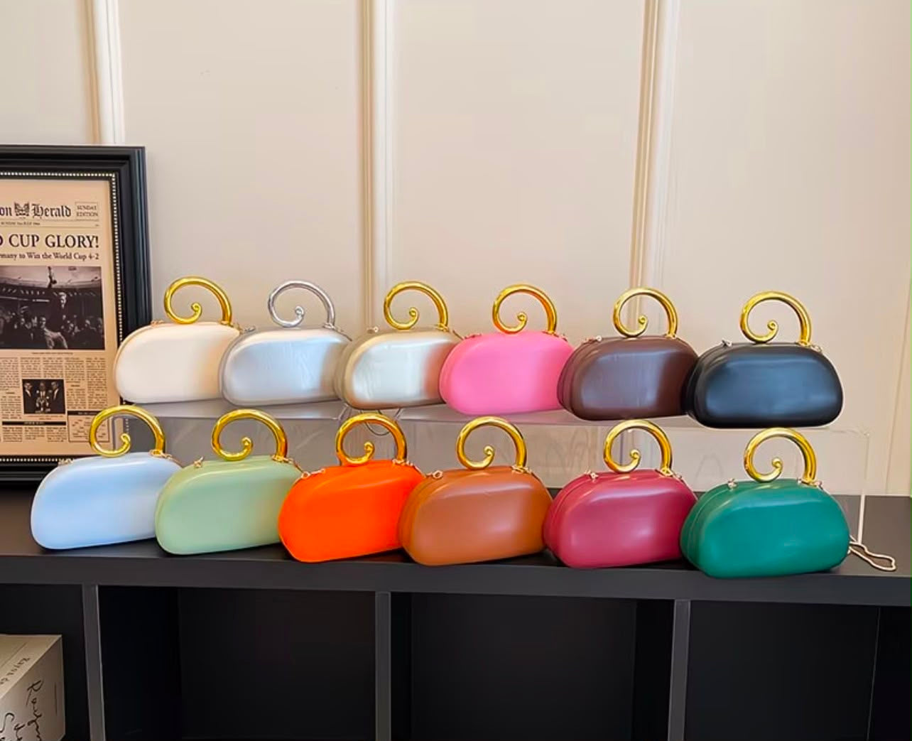 Spiral Handle Purse