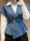Denim vest