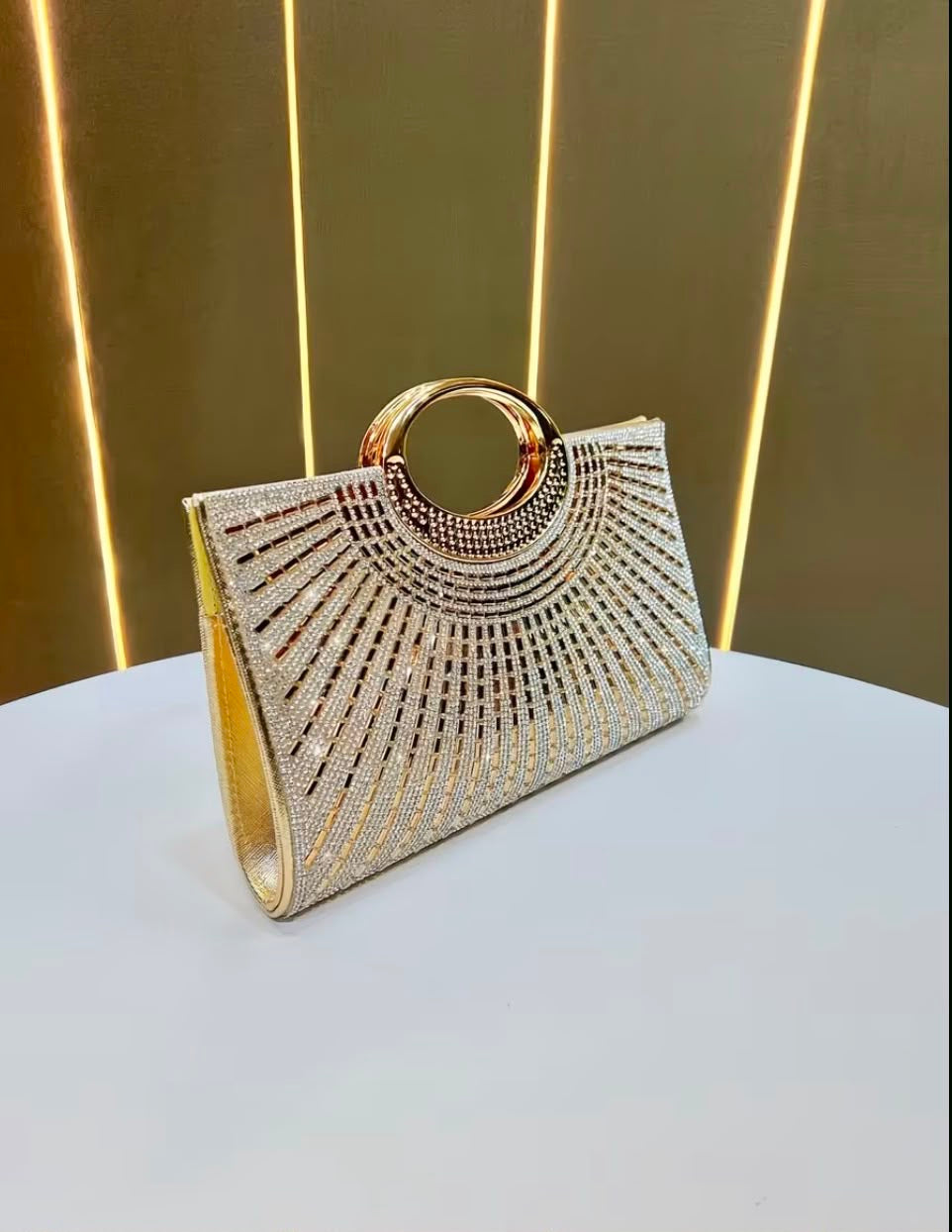 Square Diamond Soirée Purse
