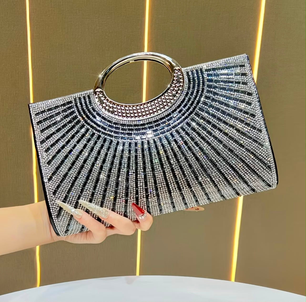 Square Diamond Soirée Purse